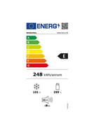 Réfrigérateur congélateur en bas Whirlpool SP408102FR - Encastrable 194 cm