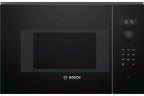 Micro-ondes + Gril Bosch Serie | 6 BFL524MB0 - Four micro-ondes monofonction - encastrable - 20 litres - 800 Watt - noir