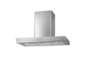 Hotte décorative murale Brandt 90cm débit d'air 606m3h