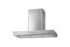Hotte décorative murale Brandt 90cm débit d'air 606m3h