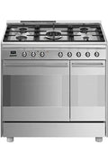 Piano de cuisson Smeg ESTHETIQUE CLASSICA 90cm MIXTE INOX - SCB92PX8