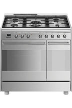 Piano de cuisson Smeg ESTHETIQUE CLASSICA 90cm MIXTE INOX - SCB92PX8