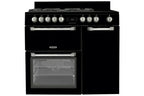 Piano de cuisson Leisure CUISINEMASTER PRO 100cm gaz et vitro Noir - PR100F560K