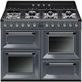 Piano de cuisson Smeg VICTORIA 110cm MIXTE GRIS - TR4110GR