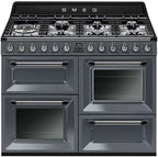 Piano de cuisson Smeg VICTORIA 110cm MIXTE GRIS - TR4110GR