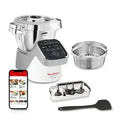 Robot cuiseur multifonctions Moulinex 3l 1550w silver HF807E10