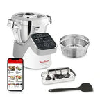Robot cuiseur multifonctions Moulinex 3l 1550w silver HF807E10