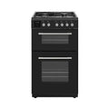 Piano de cuisson Continental Edison Cuisiniere gaz CECDF6060IBD Double fours 4 feu L60 P60 H90