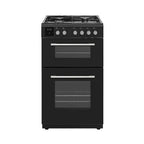 Piano de cuisson Continental Edison Cuisiniere gaz CECDF6060IBD Double fours 4 feu L60 P60 H90
