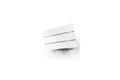 Hotte aspirante décorative murale Roblin décorative inclinée inox verre largeur 80cm