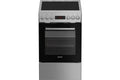 Cuisinière vitrocéramique Indesit I5V5LCS Silver