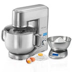 Robot multifonction Proficook Robot Pâtissier Boulangerie Cuisine Ménager Multifonction Bol 10L,, KM1096, 1500, Argent