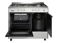 Piano de cuisson Airlux AA9PCGIX2 Butamax - Butanette 90cm Gaz noir inox