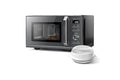Micro-ondes combiné Toshiba Micro-ondes combiné pose libre - 900W+Grill 1000 W+Convection 2100W - Friteuse - Air Fry Combo 7-en-1 - 26L - Gris morandi