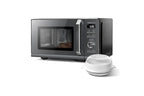 Micro-ondes combiné Toshiba Micro-ondes combiné pose libre - 900W+Grill 1000 W+Convection 2100W - Friteuse - Air Fry Combo 7-en-1 - 26L - Gris morandi