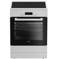 Cuisinière induction Beko Cuisinière induction 72l 3 feux blanc FSE68302MWC