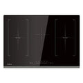 Plaque induction Linarie Toulouse Table de cuisson à induction LS80I2F1Z 77cm 5 zones avec double zone flexible