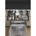 Lave-vaisselle pose libre Whirlpool LV posable, Inox, 41dB, 9.5 L, Classe B, 15 couverts