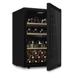 Cave multi-températures Les Petits Champs zone 62 bouteilles pose libre - Noir - CAVCDB62