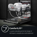 Lave-vaisselle encastrable Aeg Comfortlift FSE96817P 60 cm