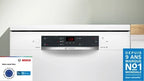 Lave-vaisselle pose libre Bosch SMS25AW09F 60 cm, Blanc