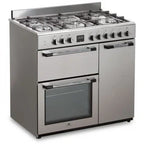 Piano de cuisson Continental Edison Cuisiniere piano gaz 3 fours électriques CECP903FIX 5