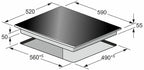 Plaque induction Kaiser Table de cuisson à induction - - KCT 6730 FIG - 60cm - Free Zone - POWER Induction Boost