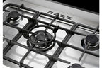 Piano de cuisson Airlux CC902GTIX3 - 90cm Gaz Inox