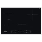 Plaque cuisinière Whirlpool Table de cuisson à induction encastrable WB B4877 NE 77 cm 4 feux Noir