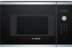 Micro-ondes mono-fonction Bosch BFL523MS0 Serie 4 Noir acier inoxydable