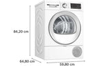 Sèche-linge pompe à chaleur Bosch WQG1421SFR SERINITY