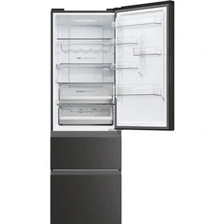 Réfrigérateur 1 porte Haier Réfrigérateur Combiné - - 3D 60 Series 5 Htw5618Enpt - Classe E - 360 L - 185 X 59,5 X 66,7 Cm - Noir