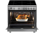 Piano de cuisson Smeg 90CM INDUCTION INOX - SCD90IMX9-1