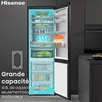 Réfrigérateur congélateur en bas Hisense RB5P410SACC