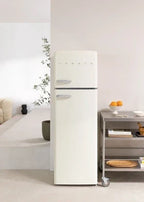 Réfrigérateur bar Create FRIDGE STYLANCE TOP 246L - Réfrigérateur combiné de style rétro - Blanc cassé