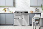 Piano de cuisson Leisure CUISINEMASTER PRO 100CM GAZ ET VITRO INOX - PR100F560X