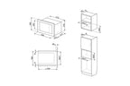 Micro-ondes combiné Smeg FMI625CN