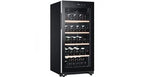 Cave a vin de service Haier hws116gae - - pose libre - 116 bouteilles h126. 5 x l59,5 cm - noir