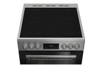 Cuisinière vitrocéramique Indesit I6V5LCX inox