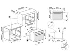 Four encastrable Smeg SO6101S2B3