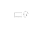 Hotte aspirante décorative murale Roblin décorative inclinée inox verre largeur 80cm