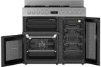 Piano de cuisson Leisure CUISINEMASTER PRO 100CM GAZ ET VITRO INOX - PR100F560X