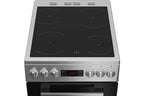 Cuisinière vitrocéramique Indesit I5V5LCS Silver