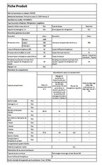 Réfrigérateur congélateur en bas Hisense HCN300BFC1 Noir