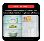 Réfrigérateur congélateur en bas Lg GBBSJ11DEP Noir