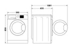 Lave-linge hublot Whirlpool FFBD11489BVFR Blanc