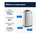 Climatiseur mobile Delonghi PAC EM82K.1