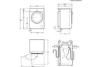 Lave-linge hublot Aeg FE6ED944O Blanc
