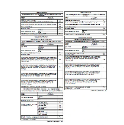 Piano de cuisson Leisure CK100F324X