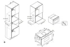 Micro-ondes + Gril Rosieres RO38SC3BF7XTS